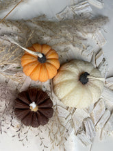 Lade das Bild in den Galerie-Viewer, Rapswachs Kürbis Kerze