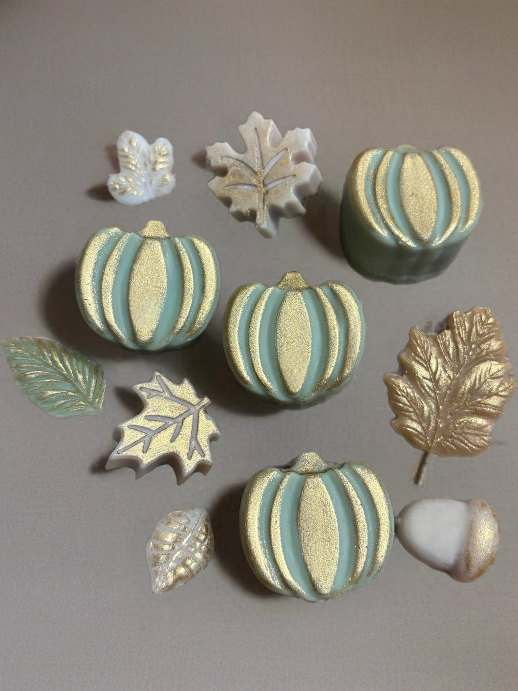 Green Golden Fall Wax melts